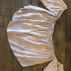 Tart Off the shoulder top NWT size L
